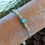 Thumbnail: Blue Agate silver bangle 'Marine' - Gemstone bangle - Boho bangle
