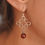 Thumbnail: Sterling silver earrings 'Boudica' - boho earrings - celtic earrings - celtic