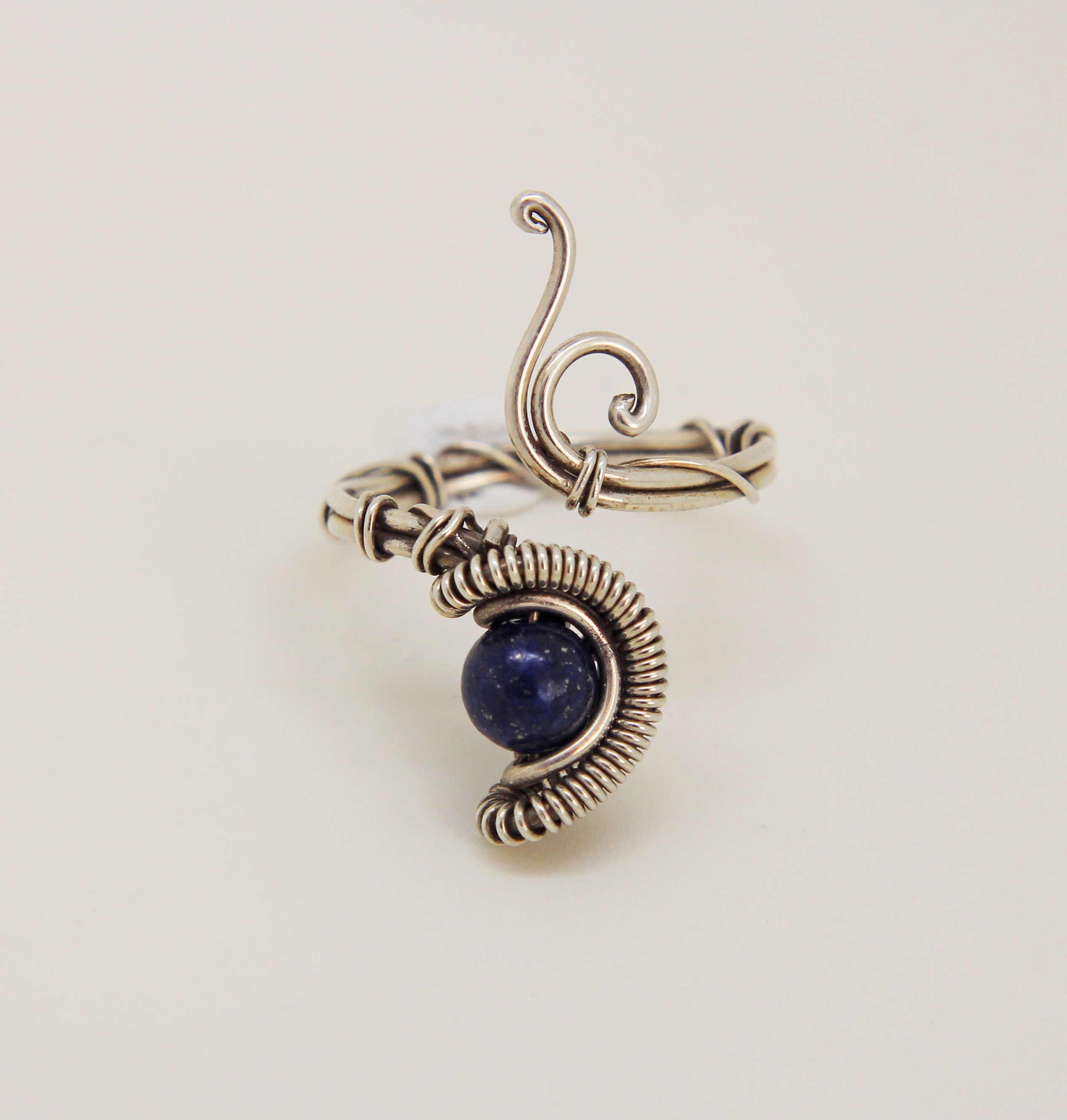 Lapis Lazuli Sterling Silver Ring "Venice"