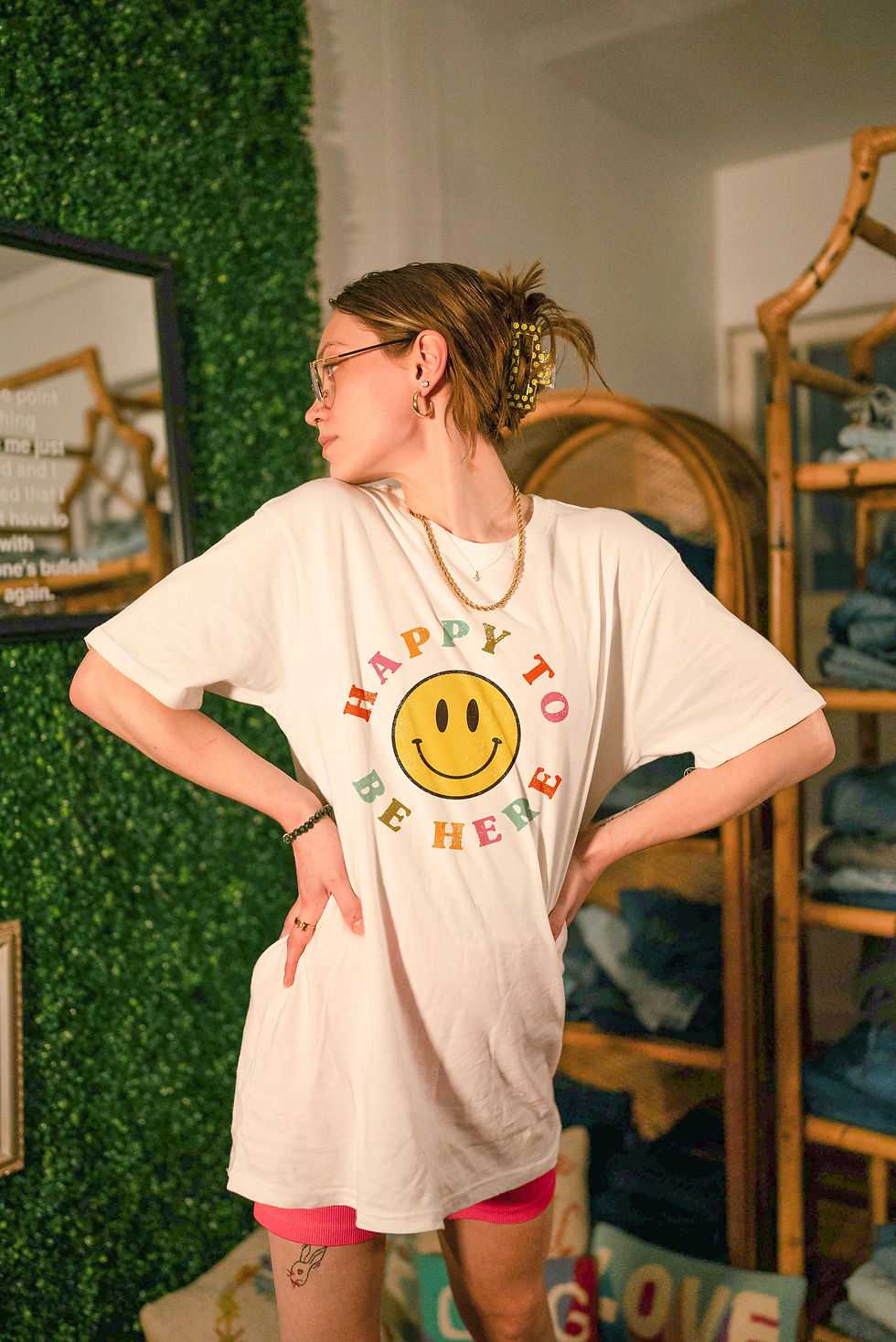 Happy To Be Here Tee