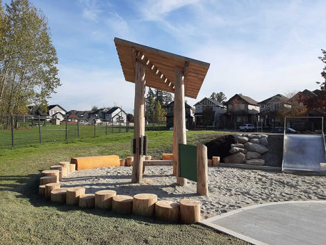 Salmonberry Park, natural log playgrounds, cedartech timberscape, suttle recreation