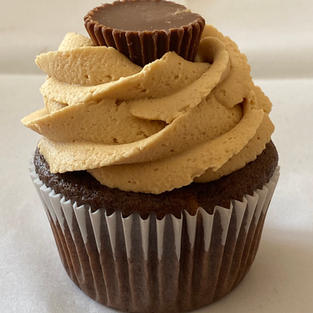 GF Chocolate PB Cupcake