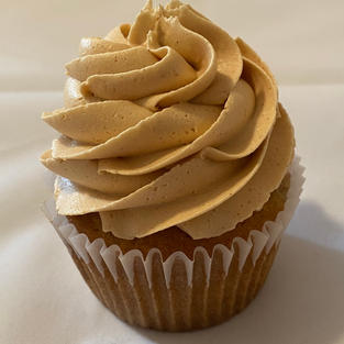 GF Banana Peanut Butter Cupcake