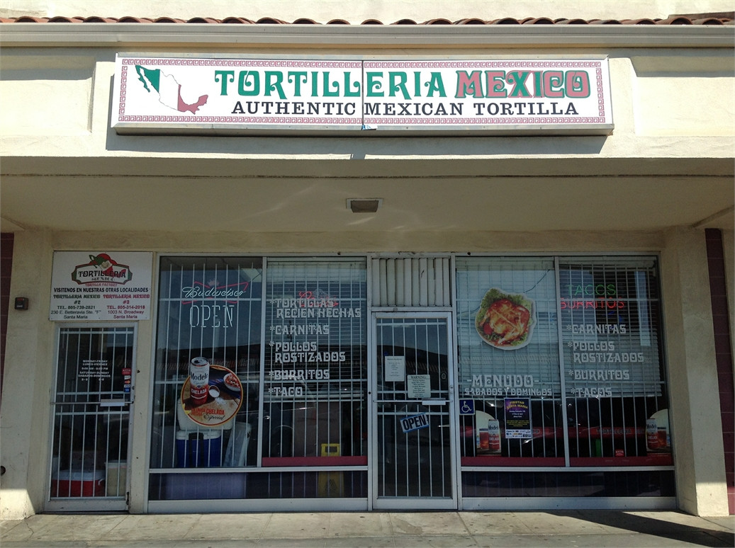 Locations Tortilleria Mexico