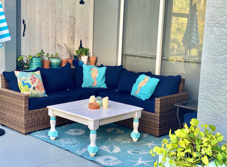 Lanai Spruce up and Bar build