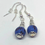 Thumbnail: Memorial Keepsake Dangle Earrings