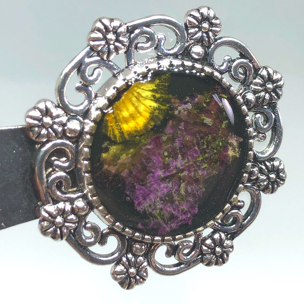 Thumbnail: Resin Bookmark Made Using YOUR Dried FLower Petals