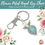 Thumbnail: Clear Resin Angel Memorial Keychain