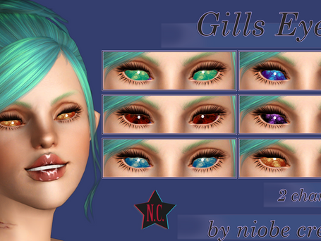 Gills Eyes by niobe cremisi