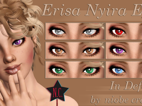 Erisa Nyira Eyes Default by niobe cremisi