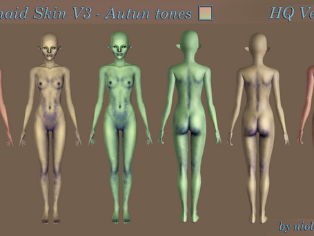 Mermaid Skin v3 HQ Version by niobe cremisi