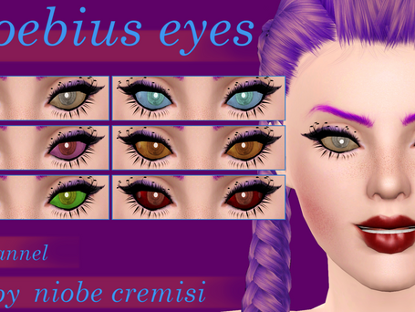 Moebius eyes by niobe cremisi