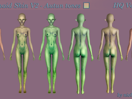 Mermaid Skin v2 HQ Version by niobe cremisi