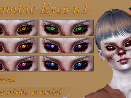 Zombie Eyes n1 by niobe cremisi