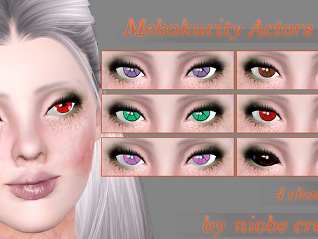 Mekakucity Actors eyes by niobe cremisi
