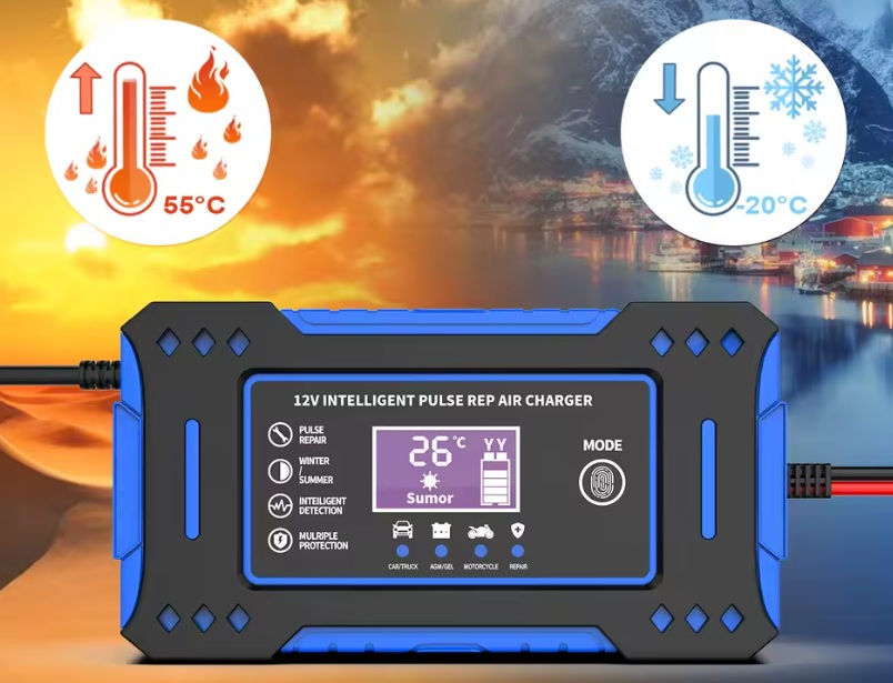 Миниатюра: Интелигентно зарядно за акумулатори 12V