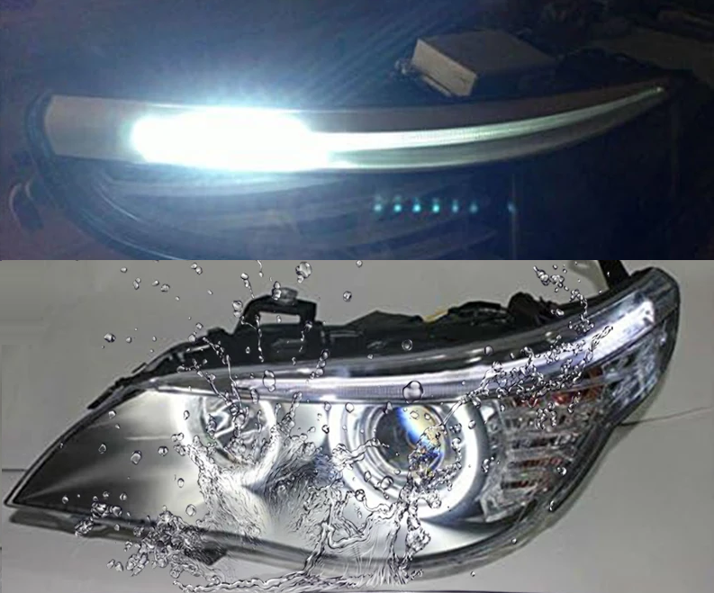 Миниатюра: LED ленти за вежда на фарове BMW E60
