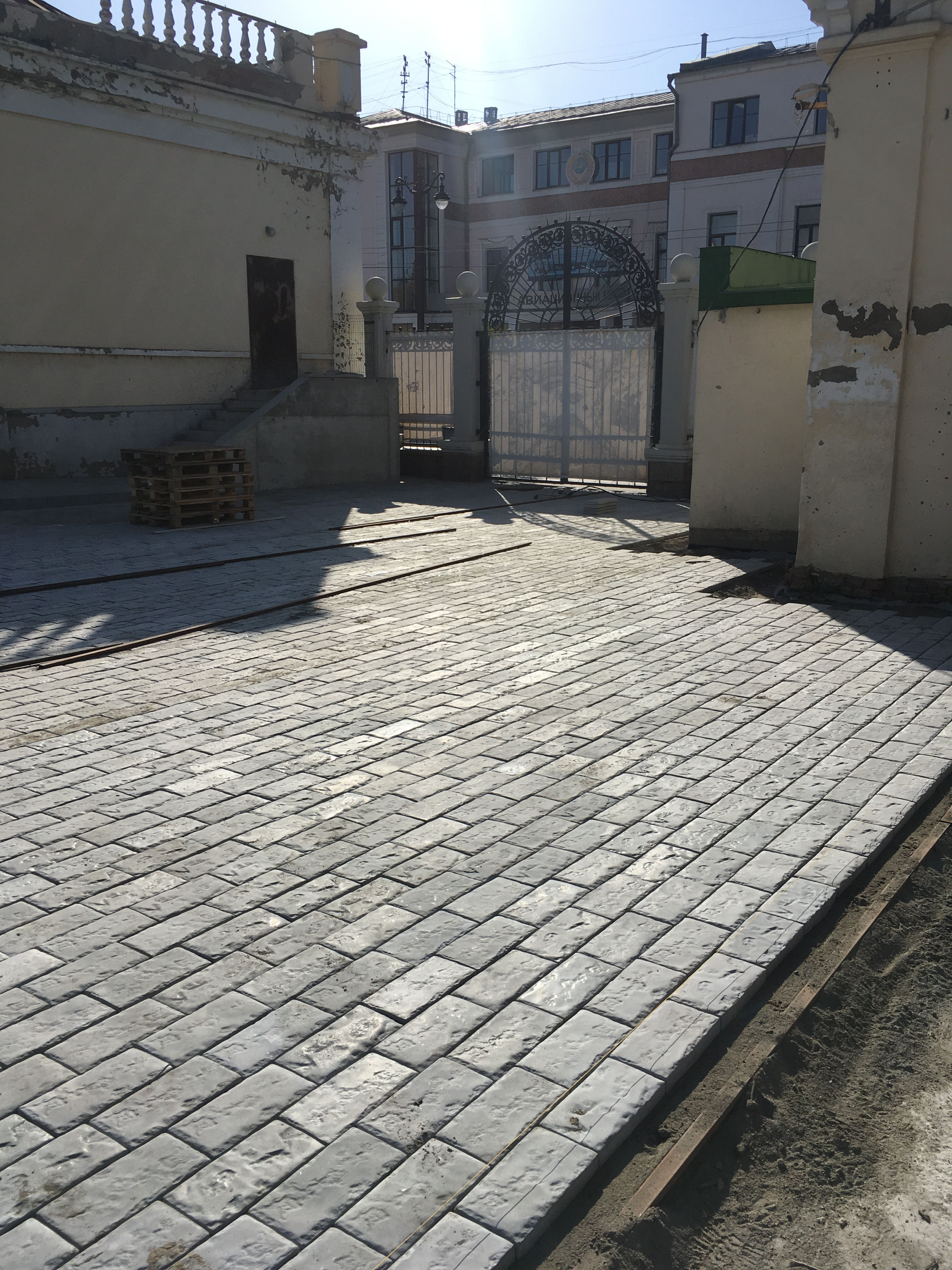 Булыжная мостовая