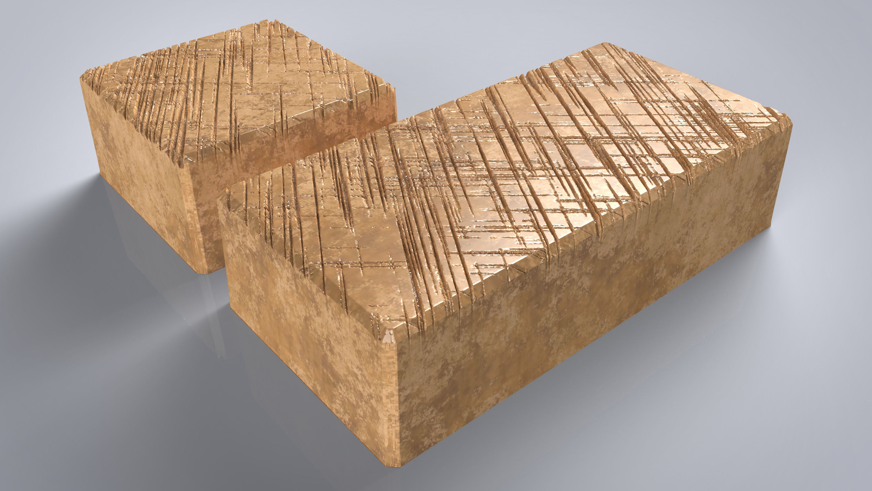 Тротуарная плитка "Крест"