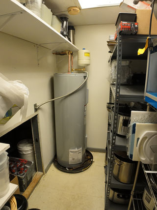 Water heater installation