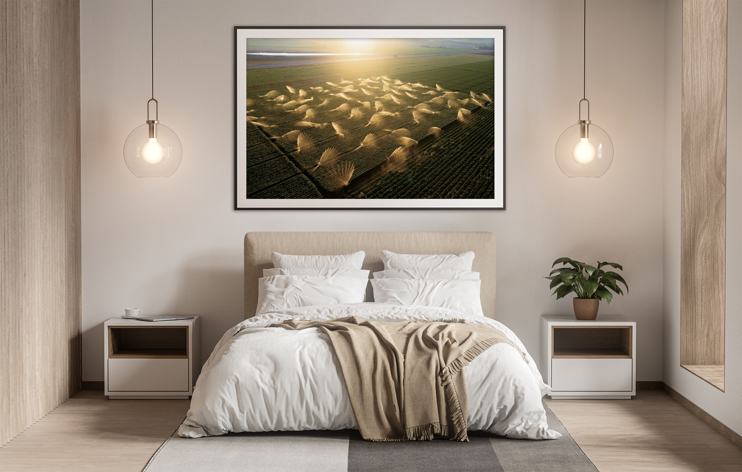 חקלאות, מממטרות מים