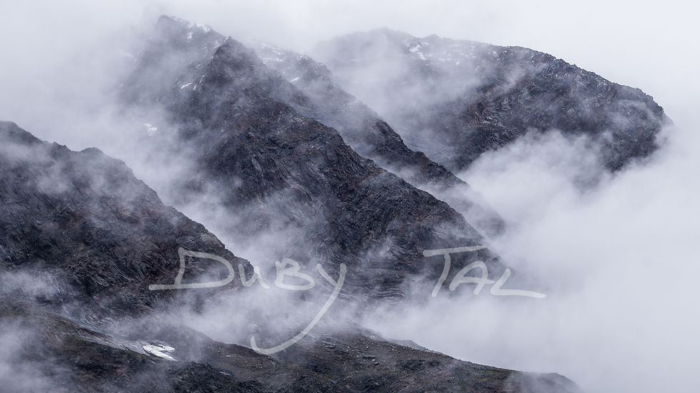 Thumbnail: Alaska Foggy Mountains Heights - Hills Scenery