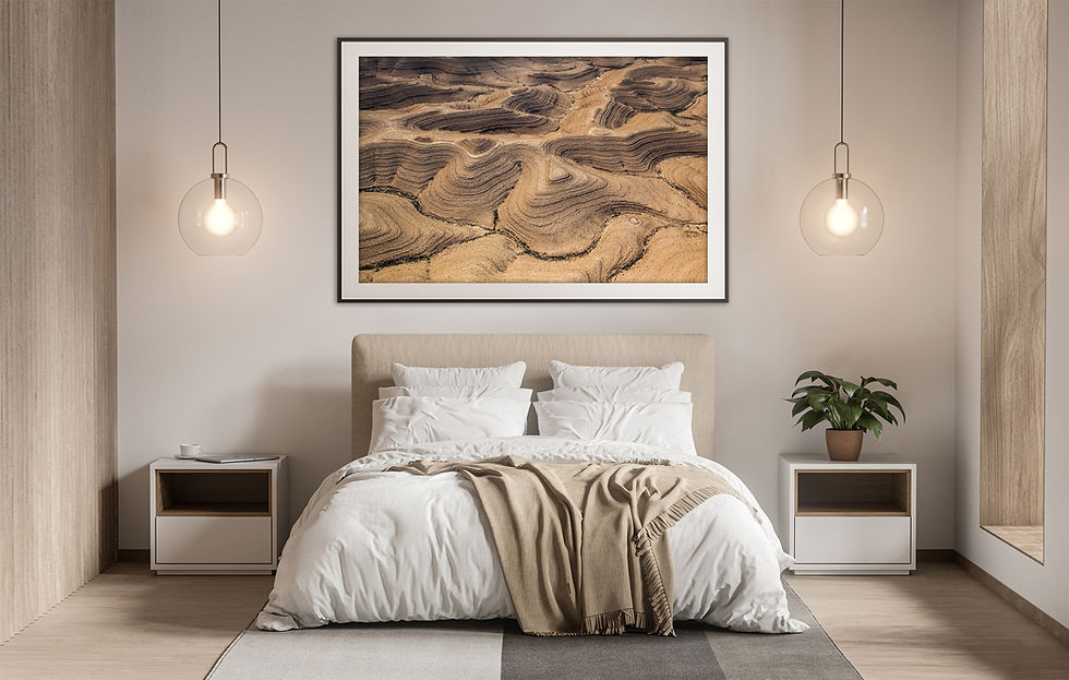 נוף מדברי, טופוגרפיה גיאולוגית