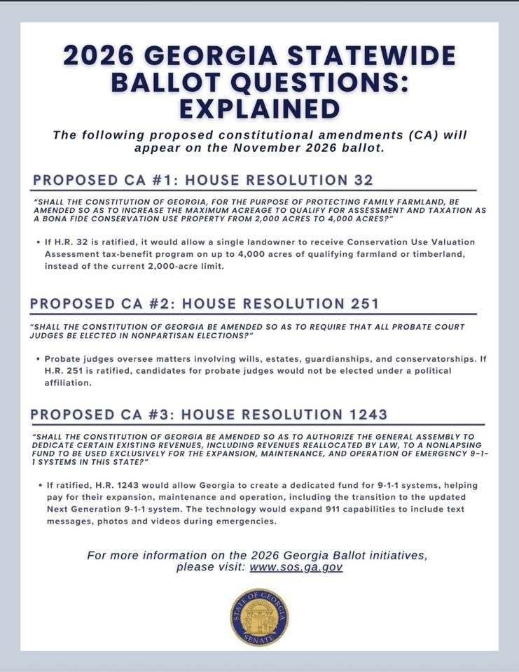 2026 GA Statewide Ballot Questions