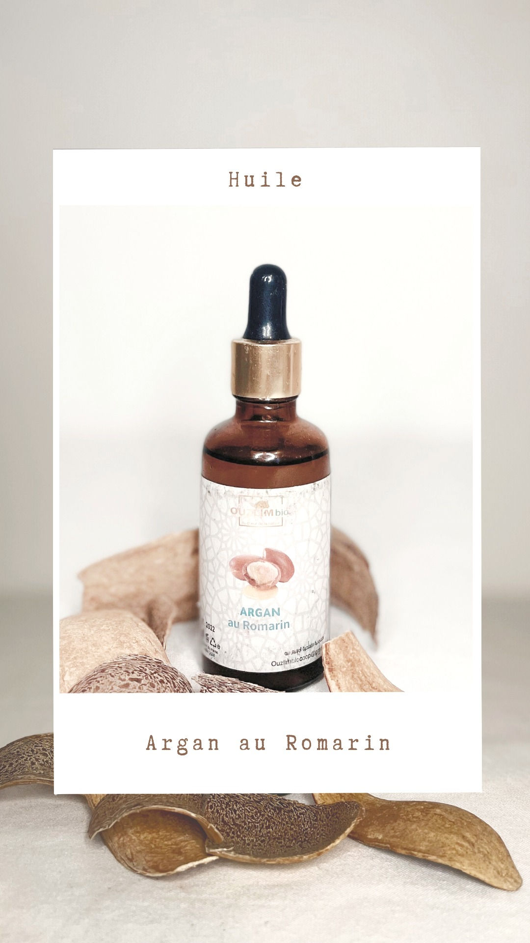 Huile Argan au Romarin