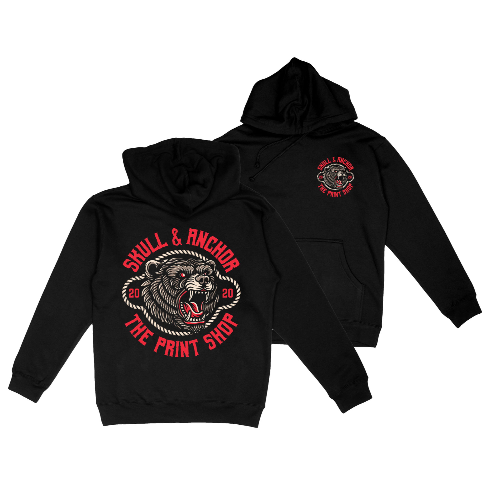 Coton Ouaté Grizzly noir