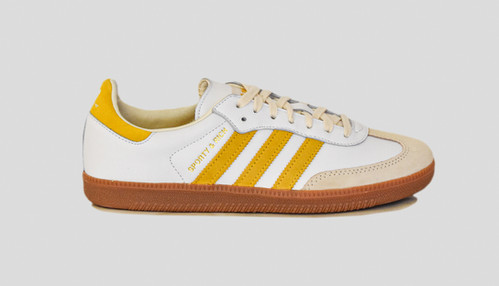 美品sporty&rich SAMBA 24cm イエロー Adidas Samba OG X Sporty & Rich White/Yellow | dassleresales | 84.99