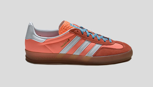 adidas gazelle silver green womens Adidas Gazelle Indoor Beam Orange – LOCKERSTREET main image 0
