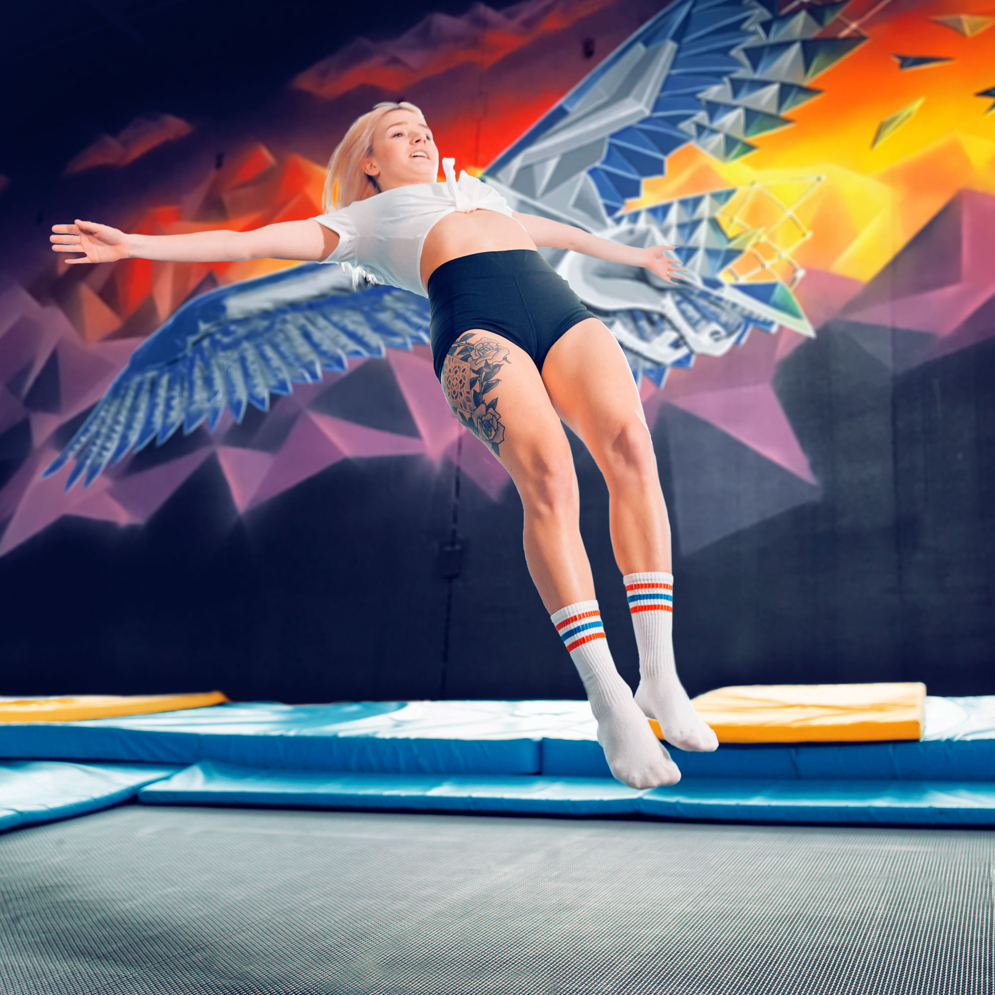 Trampolines Vertex Arena Redmond