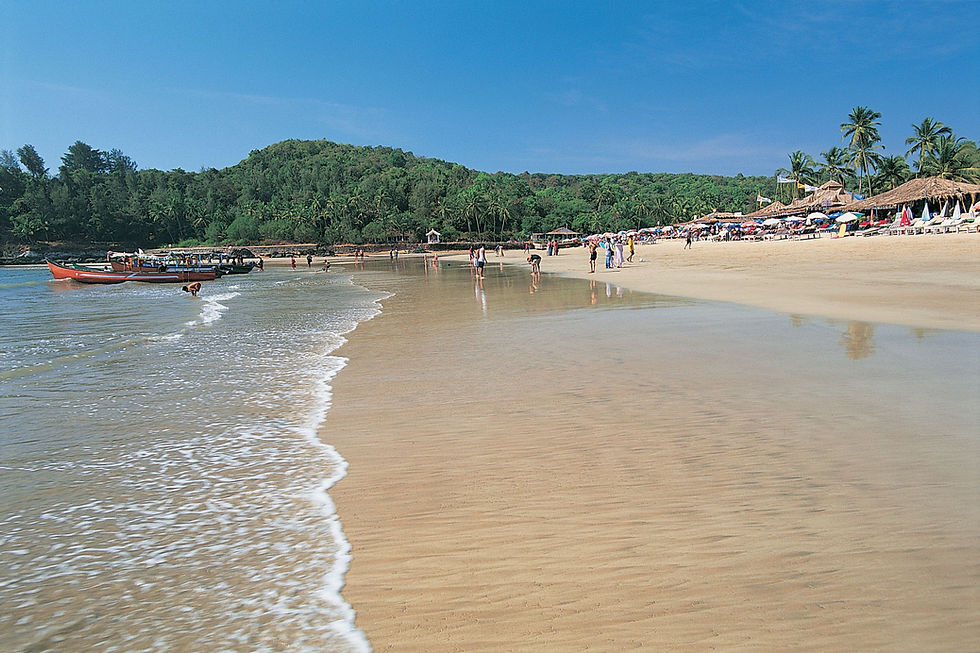Baga Beach in Goa, India