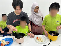 Pre Vocational Lunch Own Cook-Fried Spagetti (Aglio Olio style)