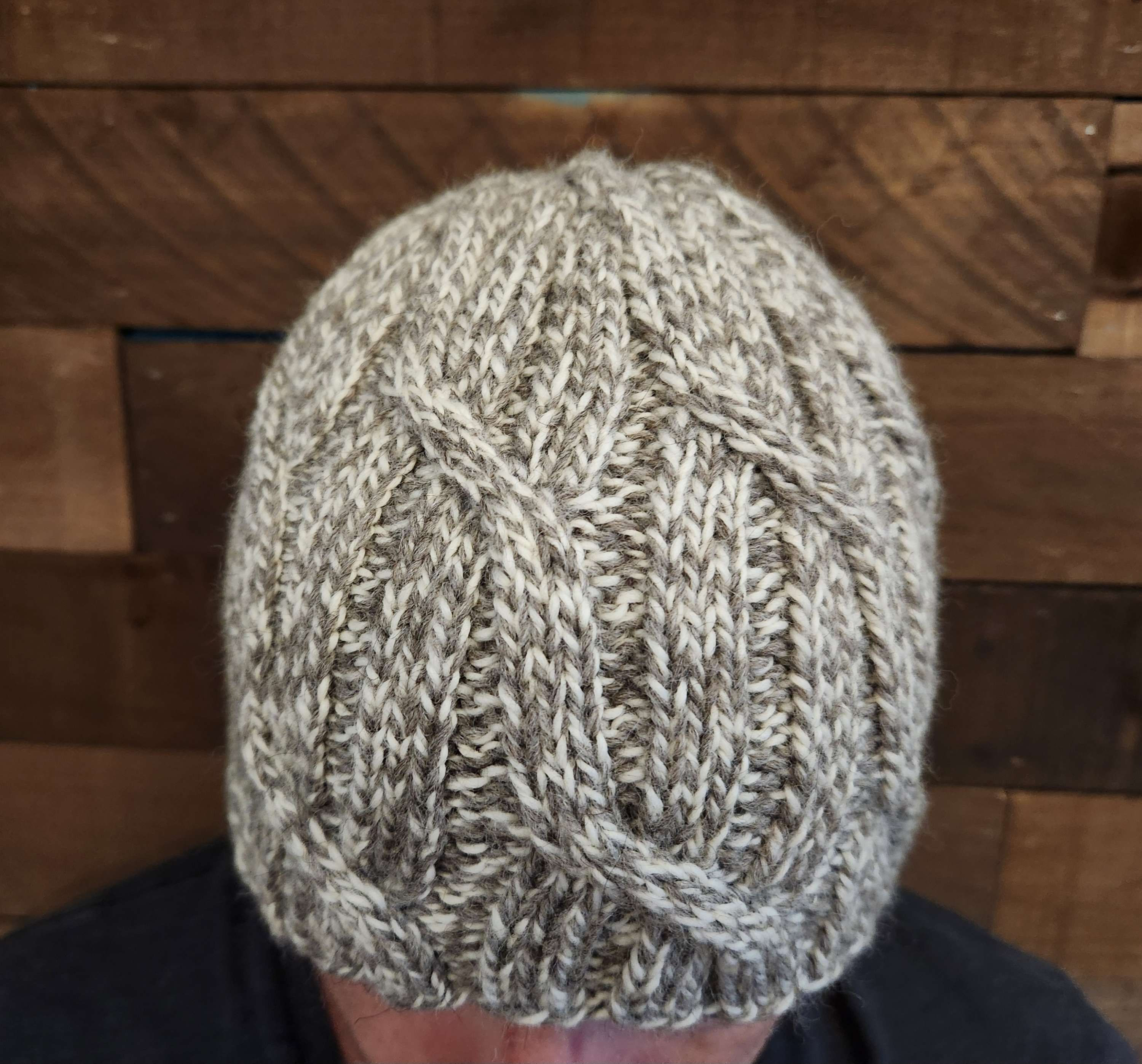 Cascading Cable Beanie