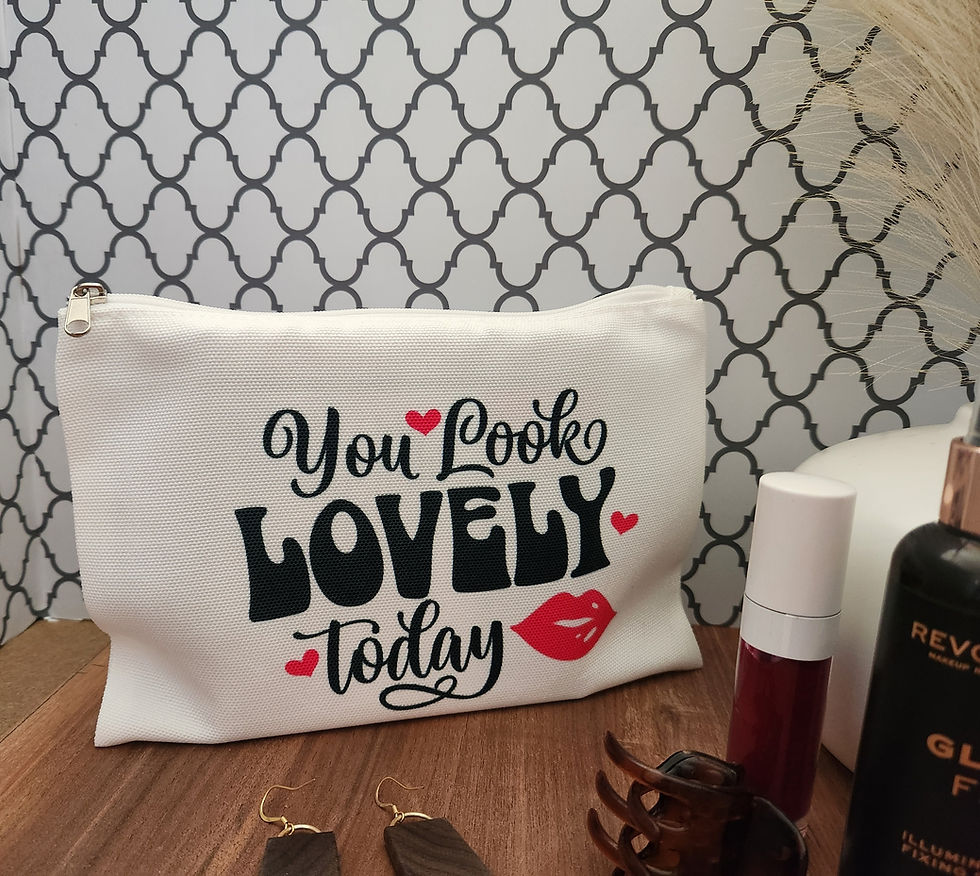 Thumbnail: Cosmetic Bag -You Look Lovely Today