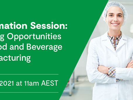 Funding Opportunities for Food and Beverage Manufacturing