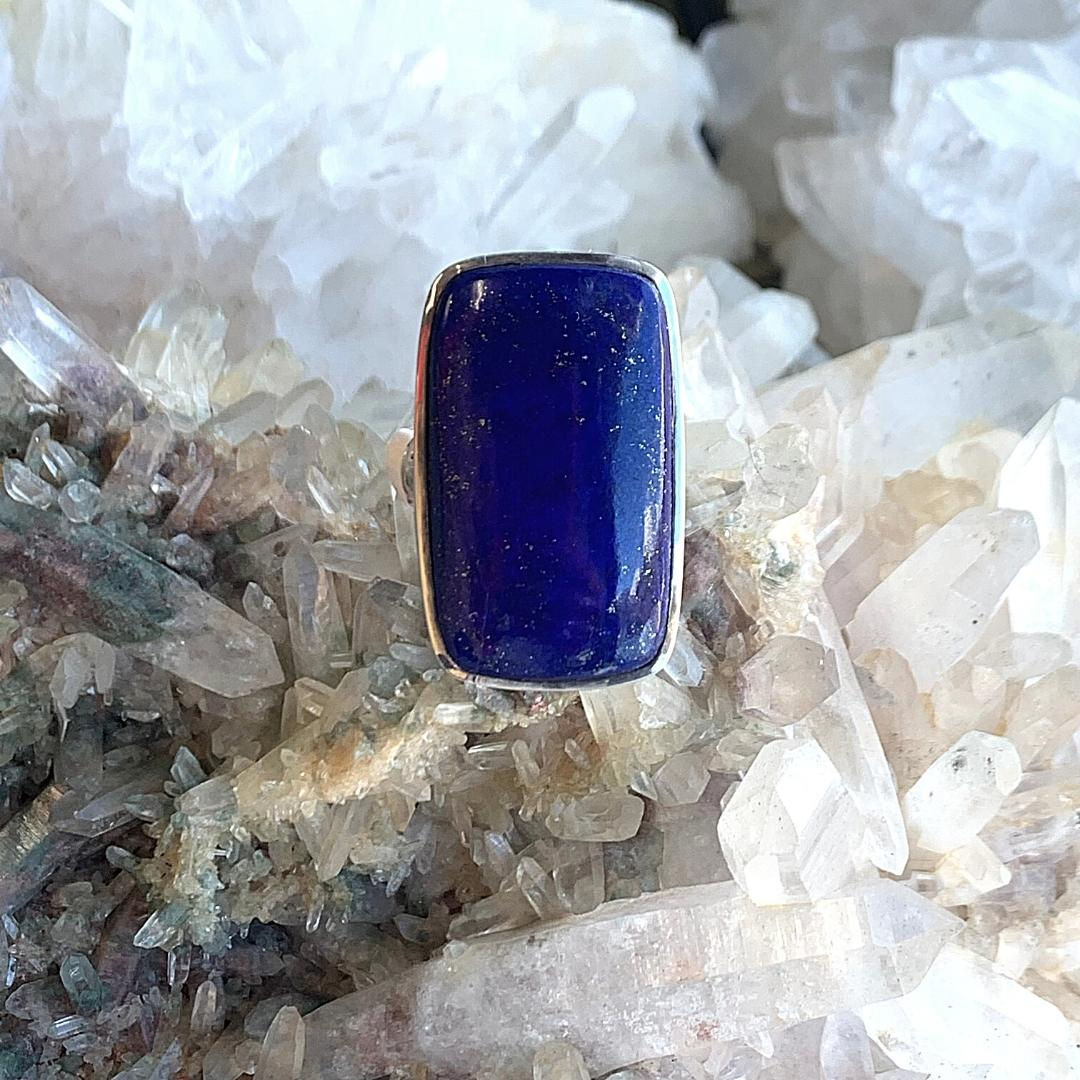 Lapis Lazuli Sterling Silver Ring