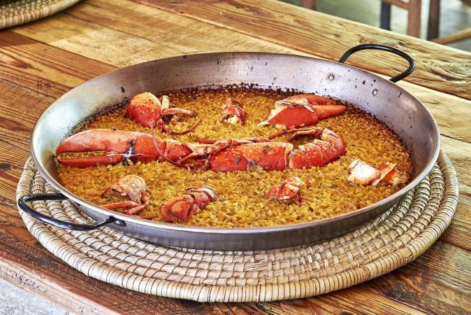 Paella de Bogavante 