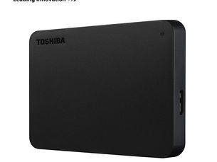 Unbeatable Discounts! Toshiba A3 HDTB410YK3AA Canvio Basics 500GB 1TB 2TB Portable External Hard Drive USB 3.0, Black - Price $34.33