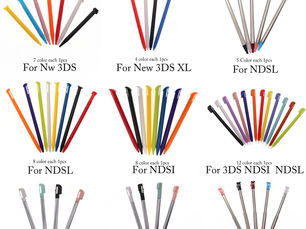 Today’s Hottest Discounts Plastic&Metal Touch Screen Stylus Pen Game Console Pen For Nintend 3DS 2DS XL LL for New 3DS LL XL for NDSi Game Accessories - Hot Price $2.46