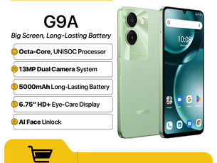 Smart Savings UMIDIGI G9A Android 14 Smartphone Octa-core 13MP+8MP Camera 64GB 6.75” Water Drop HD+ 5000mAh Battery Dual SIM Card Cellphone