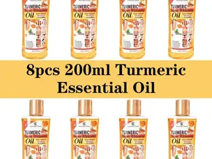 Score Now! 200ML Turmeric Essential Oil Facial Body Massage Moisturizing Diffuser Aromatherapy Face Body Care Smoothing Body face Skin Care - Best Price $99.70