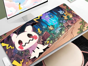 Perfect Picks for You! Kawaii M-Mimikyu Cartoon Cute Mouse Pad Gamer Computer Keyboard Pad Desk Accessories Office Large MousePads Anime Pc Table Mats - Hot Price $94.76