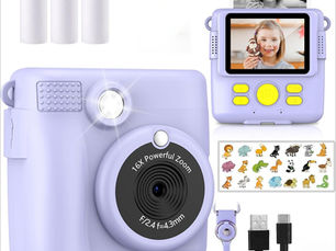 Big Value Instant Print Camera for Kids,1080P HD Digital Video Cameras for Toddler,Christmas Birthday Gifts for Age 3-12 Girls Boys, - Best Price $197.24