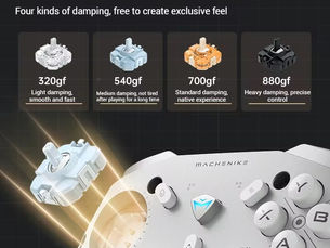 Perfect Picks for You! New Mechanic Hall Hot Swap Joystick Jh20 Multiple Tactile Options Compatible G6pro G5pro V2 Game Controller Customized Modular