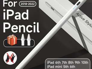 Save Like a Pro! For Apple Pencil Palm Rejection Stylus For iPad Accessories 2022 2021 2019 2018 Air 5 Mini Pro Colored Touch Pen for iPad Pencil - Price $7.05