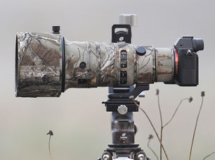 Smart Savings CHASING BIRDS camouflage lens coat for SIGMA 500 mm F5.6 DG DN OS waterproof and rainproof lens protective cover for E mount - Price $593.03