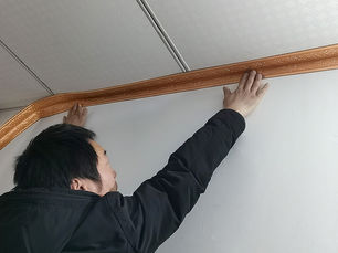 Hot Deals 230cm 3D Foam Wall Sticker Self Adhesive Waterproof Baseboard Wallpaper Border Waist Line for Living room Background Wall Decor - Best Price $7.00